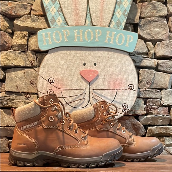 Shoes - Cat Tess Steel Toe Work Boots